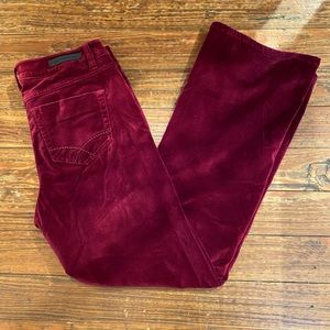 Christopher Blue velvet pants